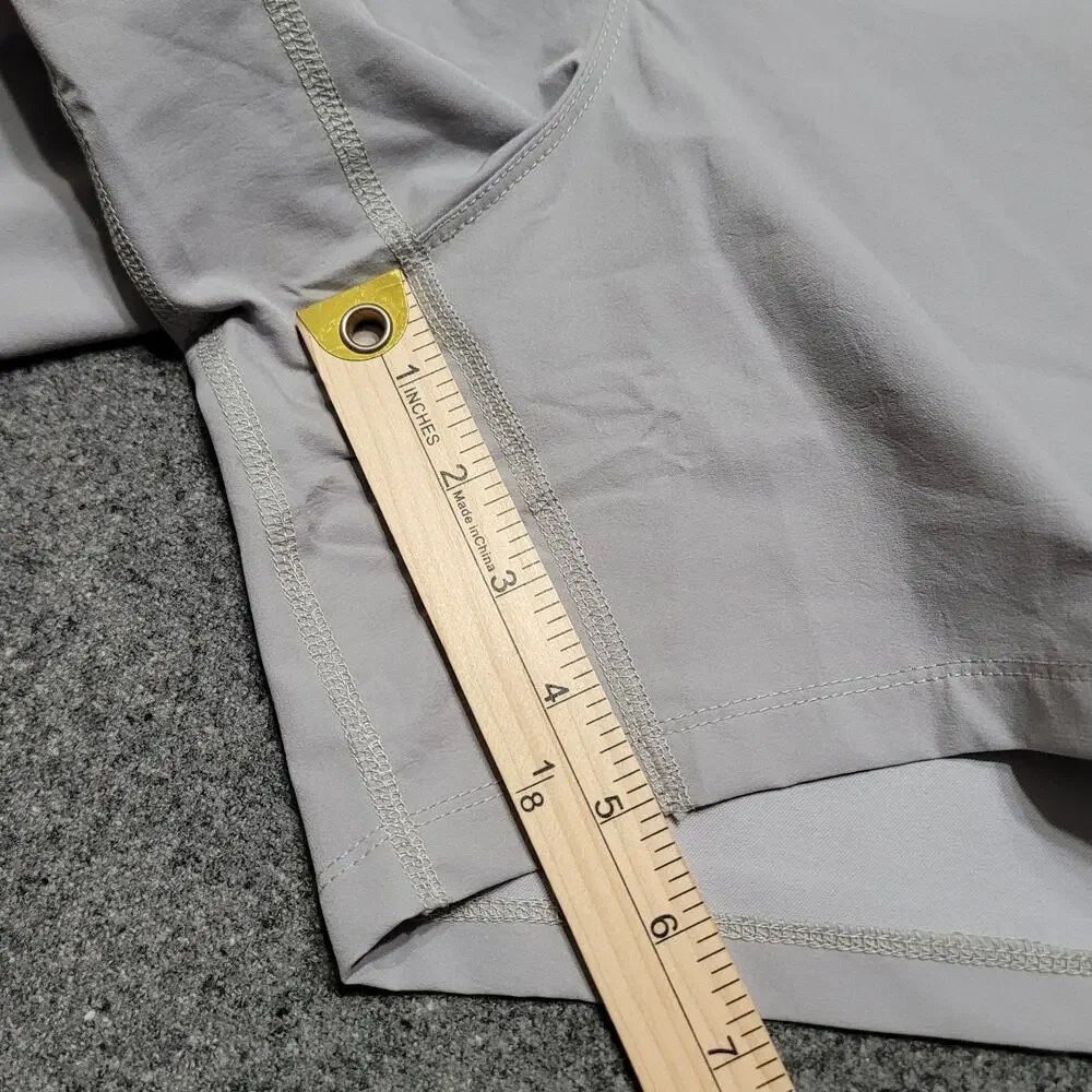 Public Rec Shorts Mens 40 Gray Flex Casual Performance Stretch Elastic Waist 5
